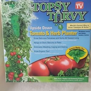 3 pack Topsy Turvy planters